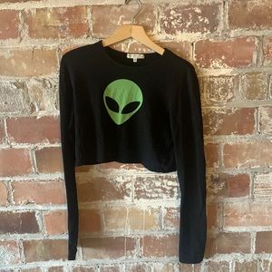 Truly Madly Deeply Alien Crop Top